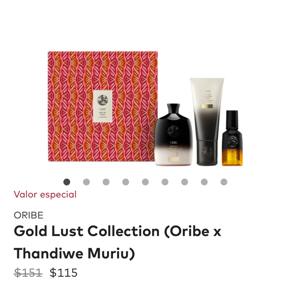 Oribe Gold Lust Collection - Black, White, Gold